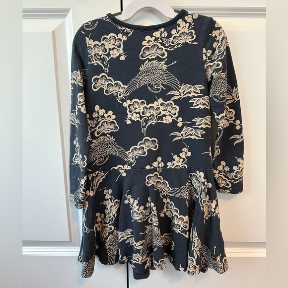 Tea Collection Girls Japan Kami Skirted Dress (Size 5) - Picture 2 of 3